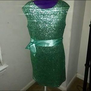 Venus sequin dress.100% polyester